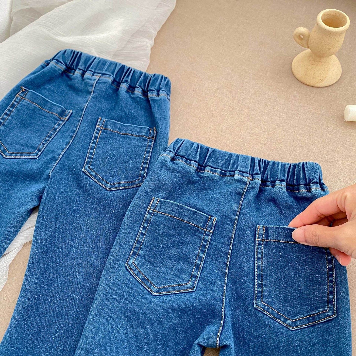 PREORDER Selma Flared Denim Pants