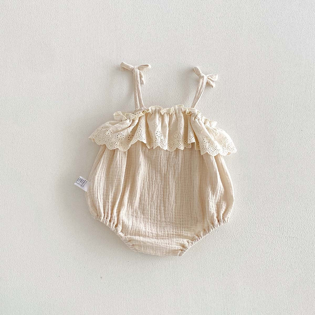 On Hand Josie Romper in Cream