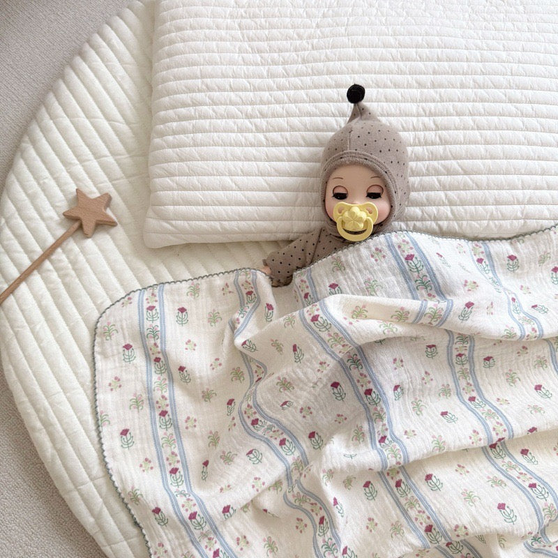 NURSERY Lulamae Chiffon Blanket For Baby to Toddler