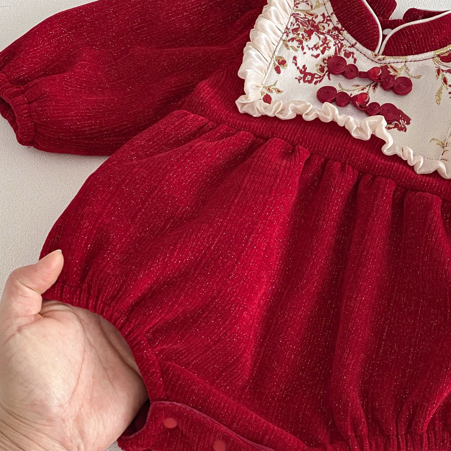 Chinese New Year Special Chin Cheongsam Romper