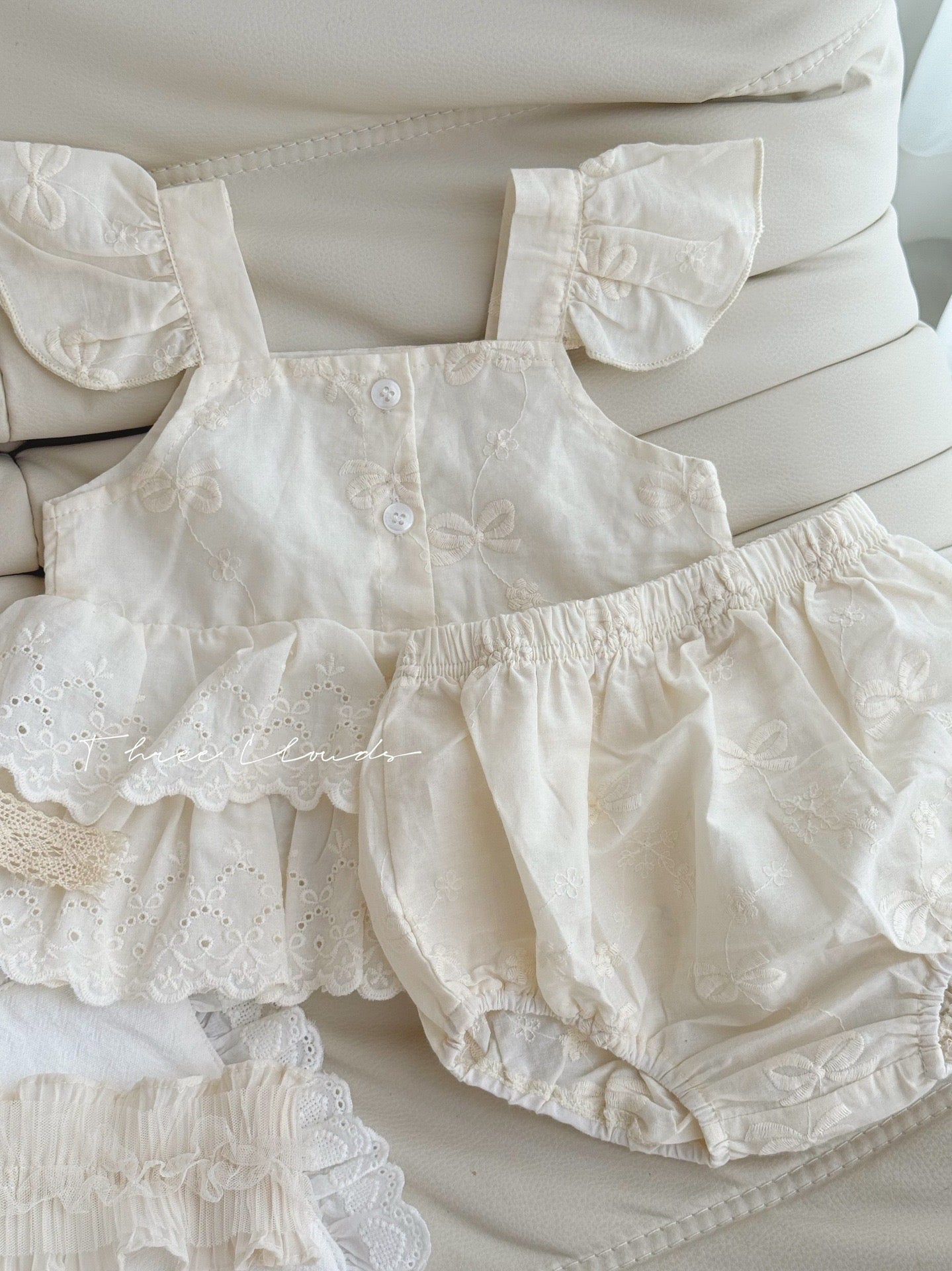 PREORDER Rory Flutter Top & Bloomers