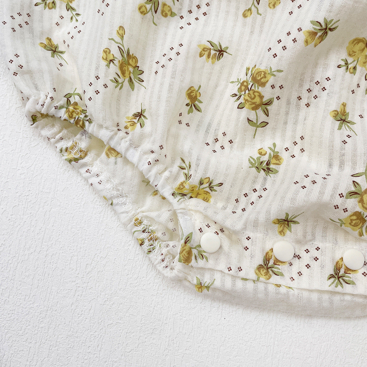 On Hand Flora Flutter Romper