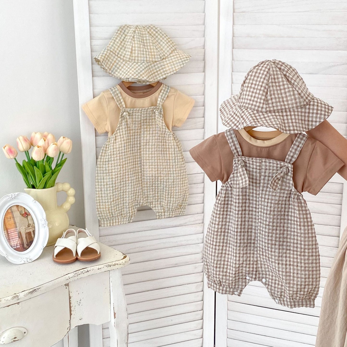 PREORDER Inigo Shirt, Jumpsuit & Hat Infant Boys