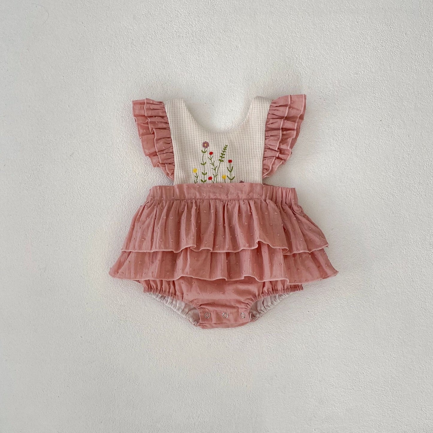 Maisie Swiss Dot Romper