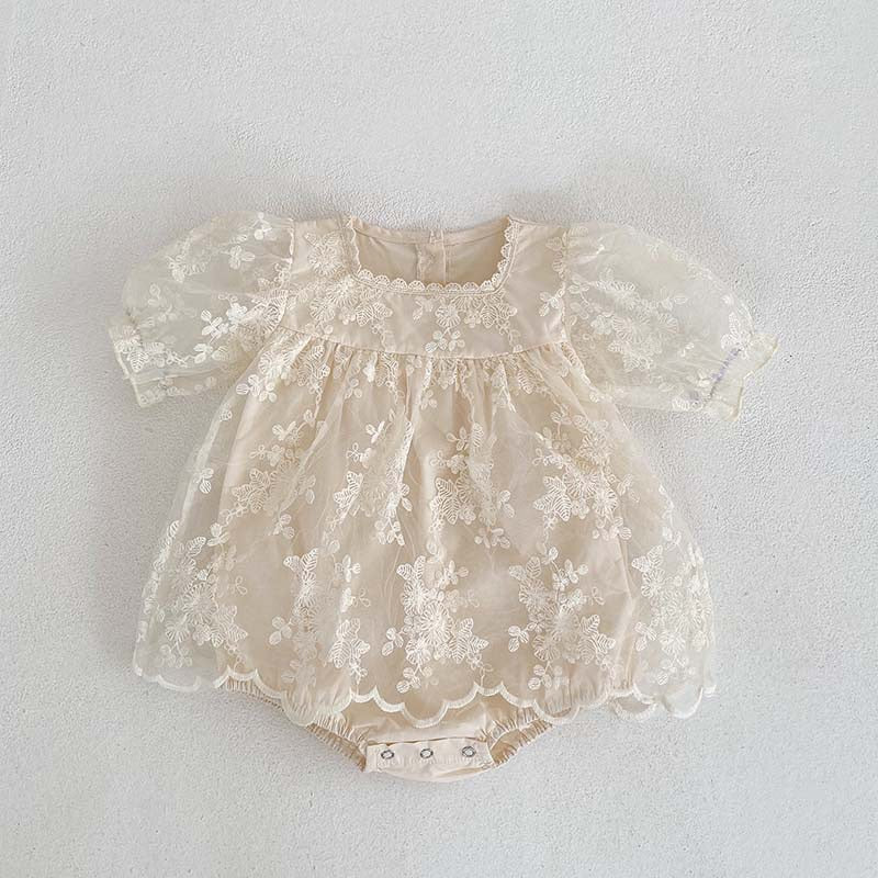 CHRISTENING Amelia Romper for Reception