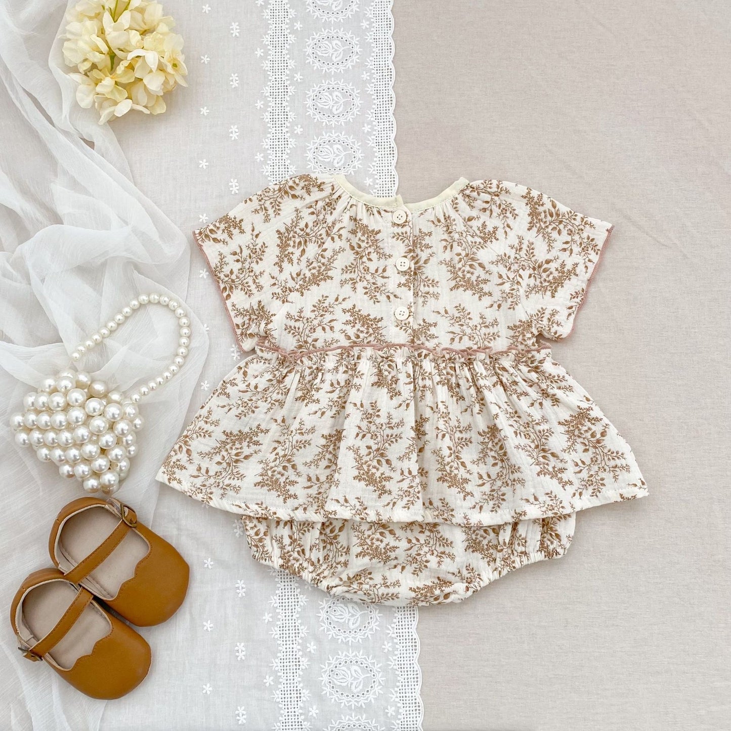 ROSAMUND CHIFFON ROMPER