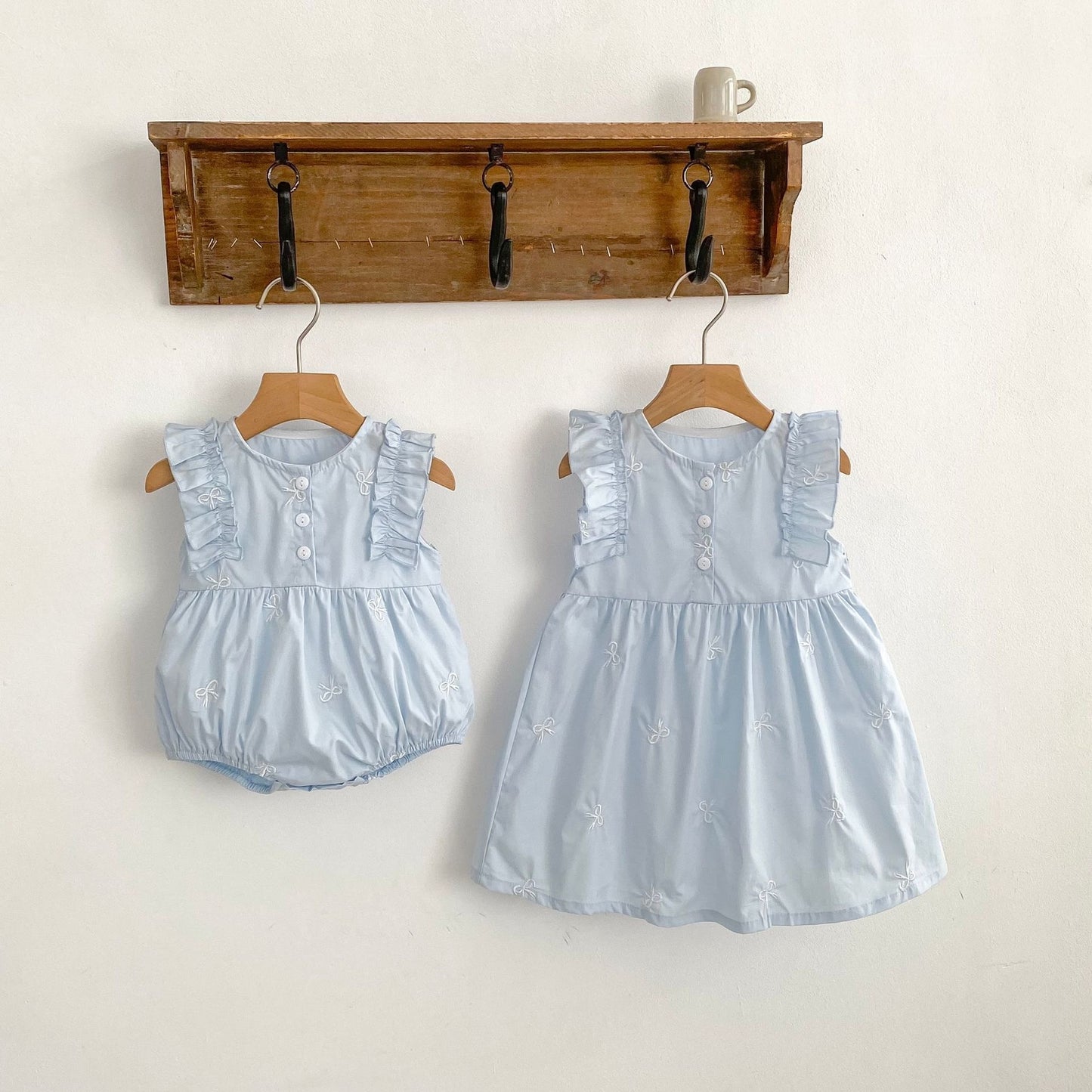 TWINNING FOR PREORDER Leigh Romper or Dress