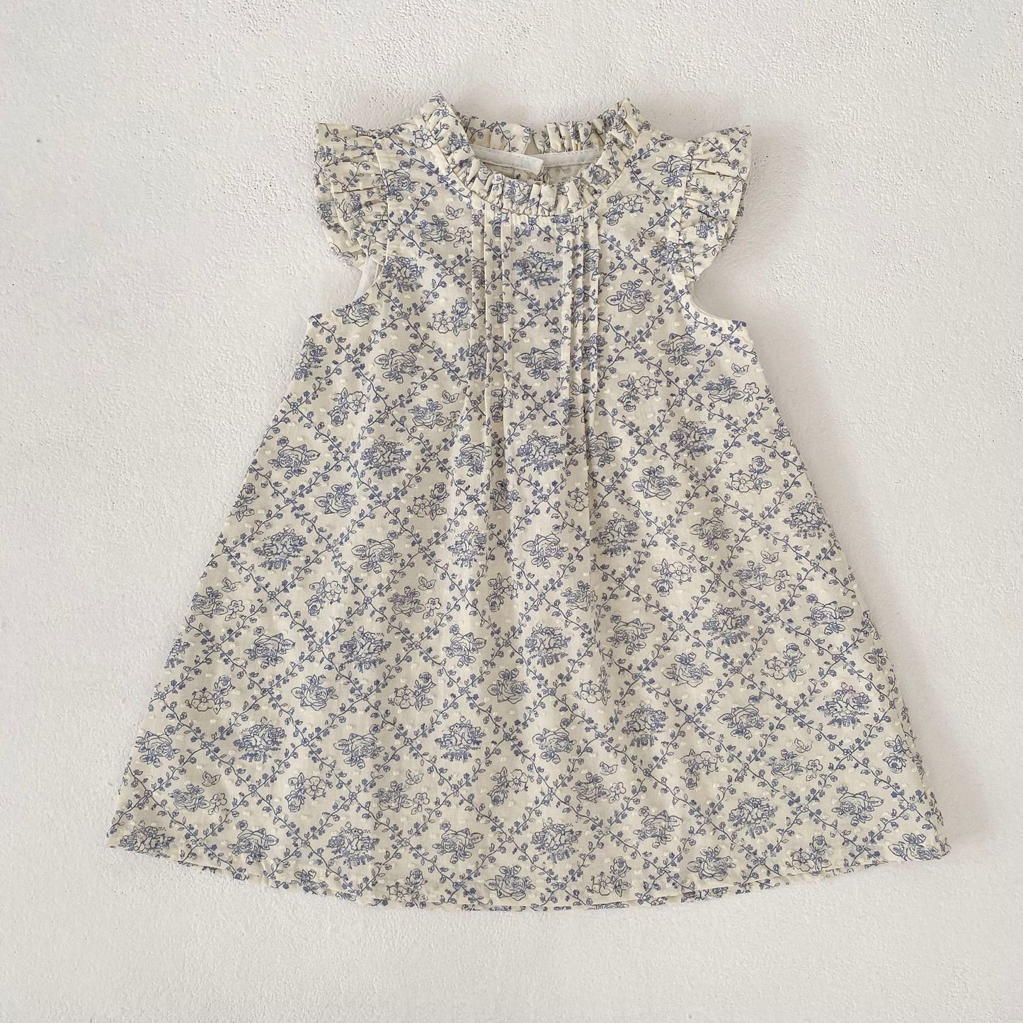 On Hand Martha Swiss Dot Dress