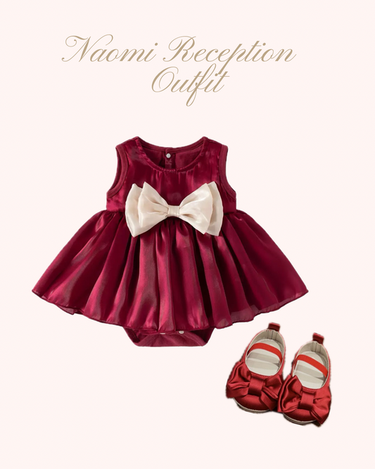 Preorder Naomi Reception Bundle in Red