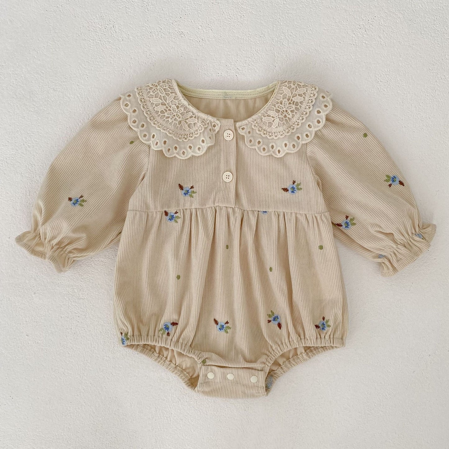On Hand Carleen Corduroy Romper
