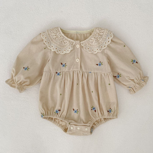 On Hand Carleen Corduroy Romper