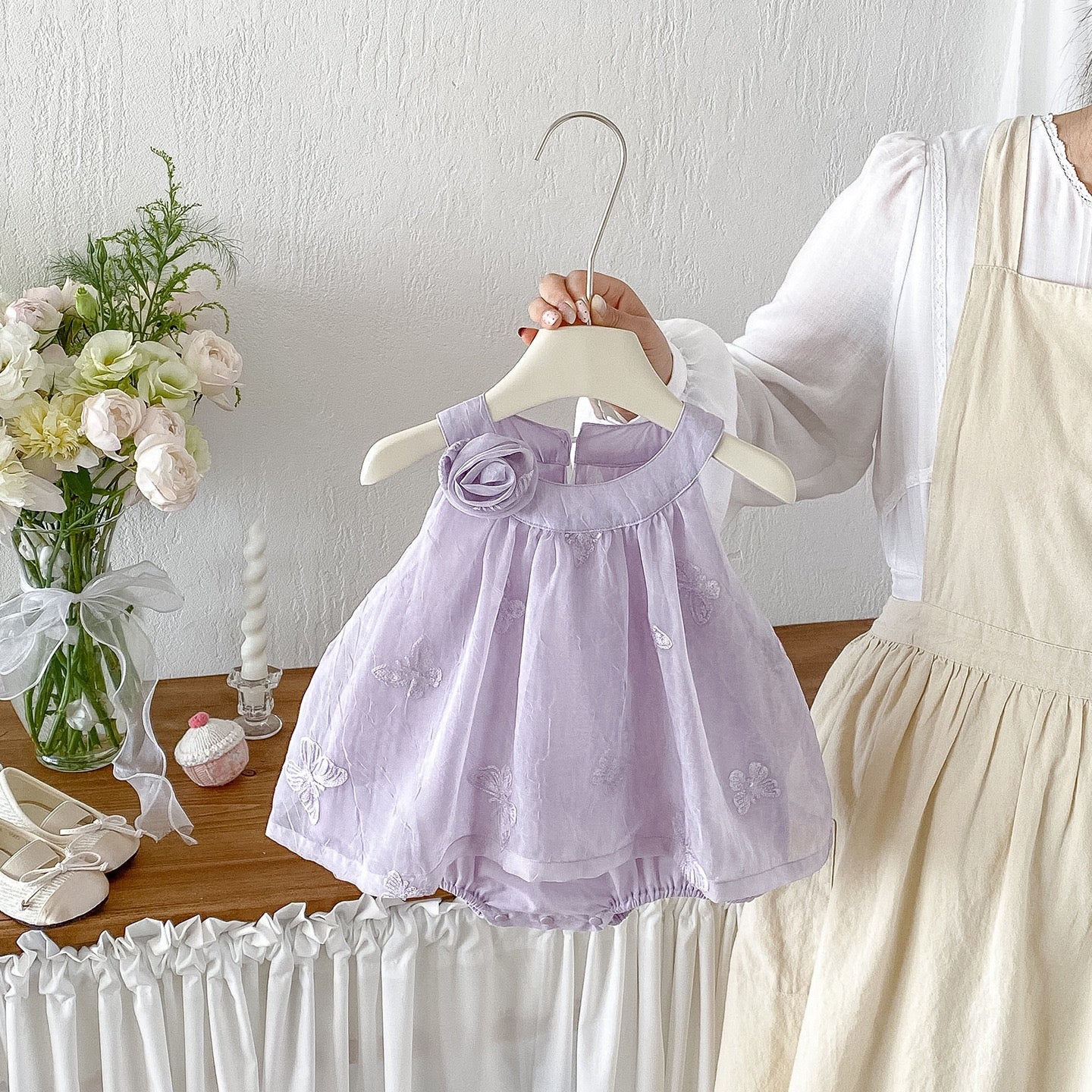 Preorder Infant Girls Amethyst Romper