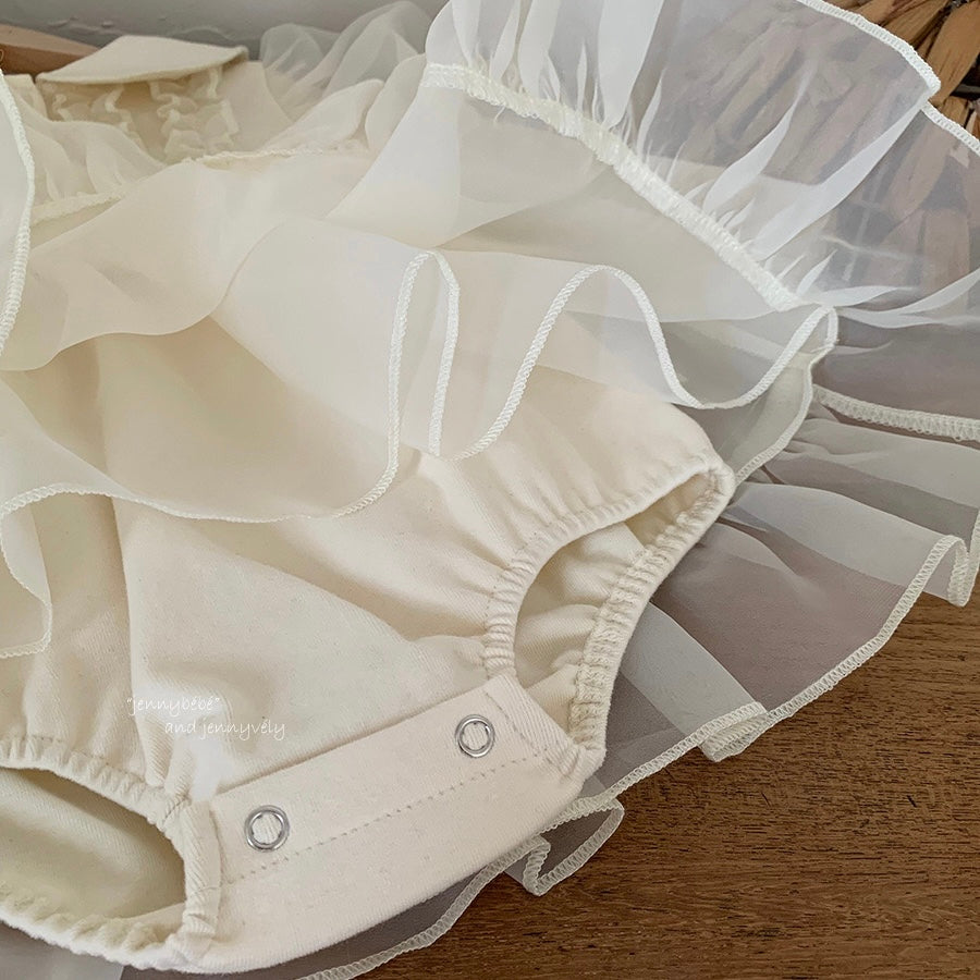 CHRISTENING FOR PREORDER Chantelle Romper or Dress