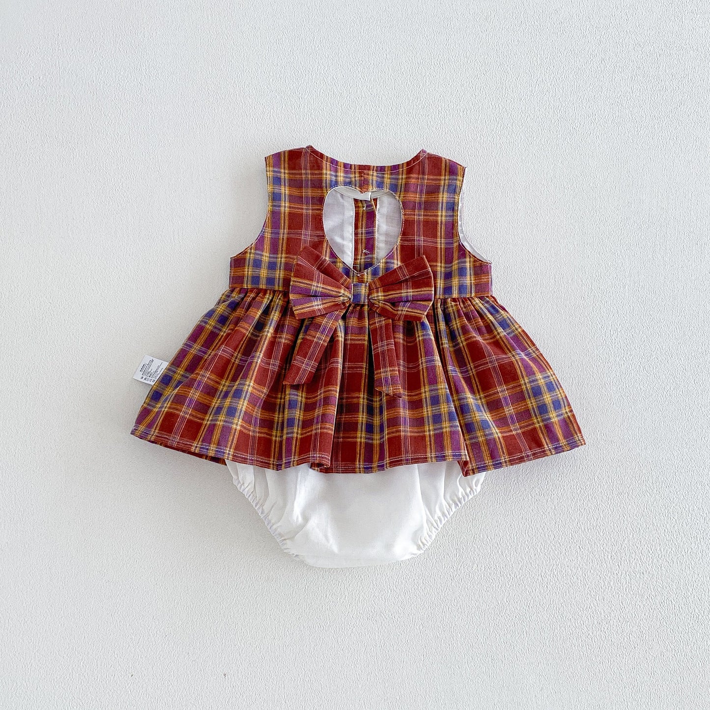 Preorder Infant Girls Cleo Plaid Romper