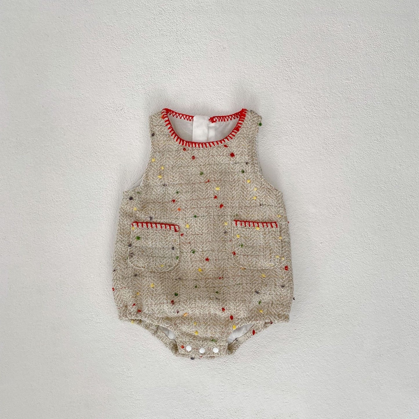 CHRISTMAS OOTD FOR PREORDER Maude Tweed Romper