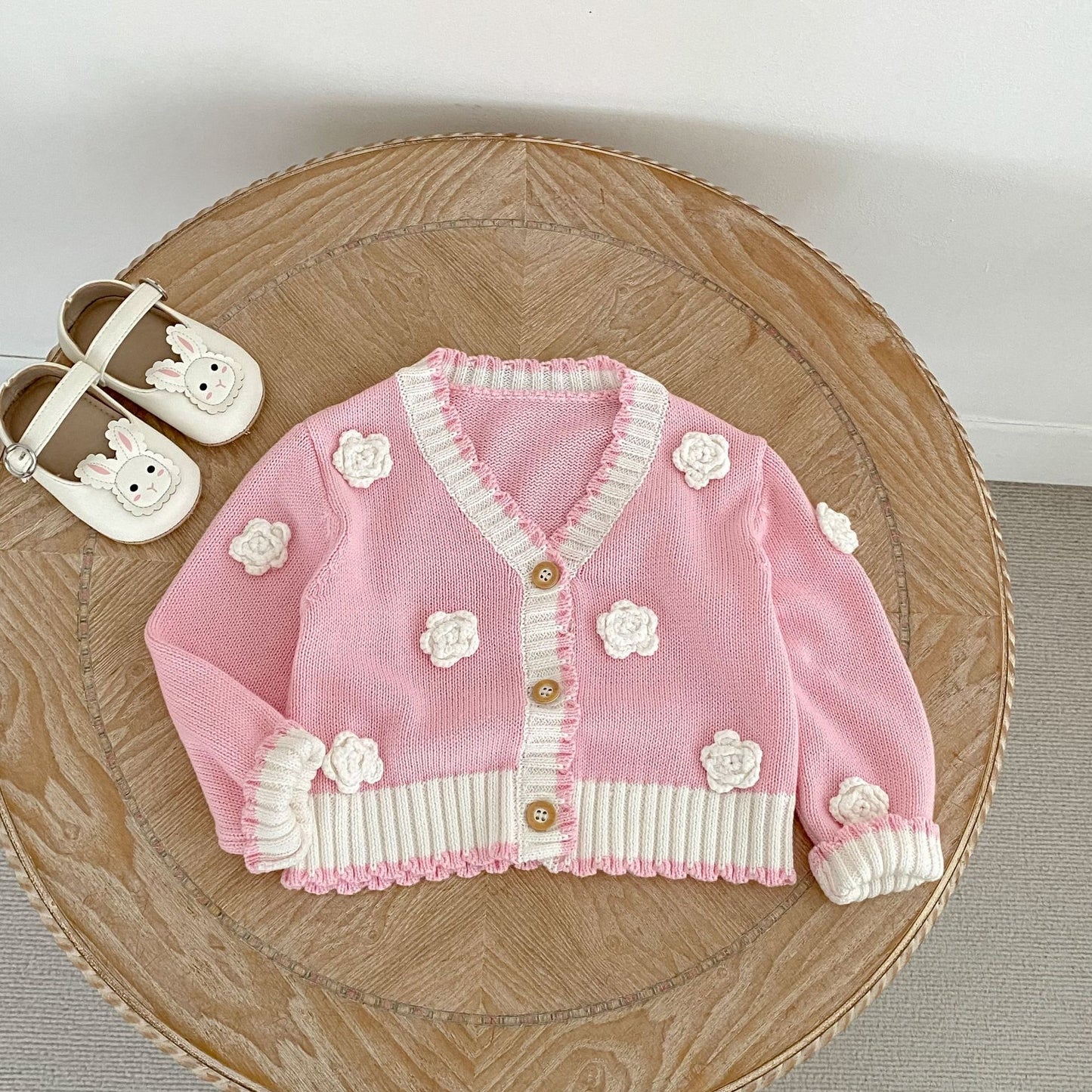 Preorder Infant Girls Timmy Knit Cardigan