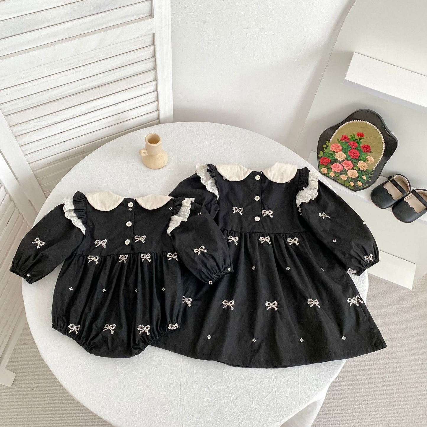TWINNING JANETTE ROMPER AND DRESS
