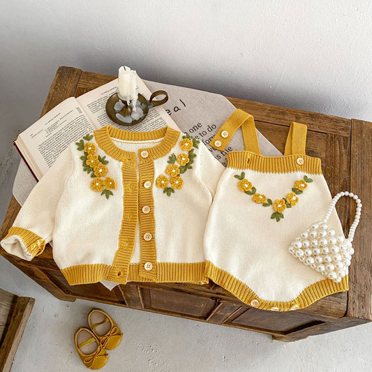 KNITS Sunshine Cardigan & Romper