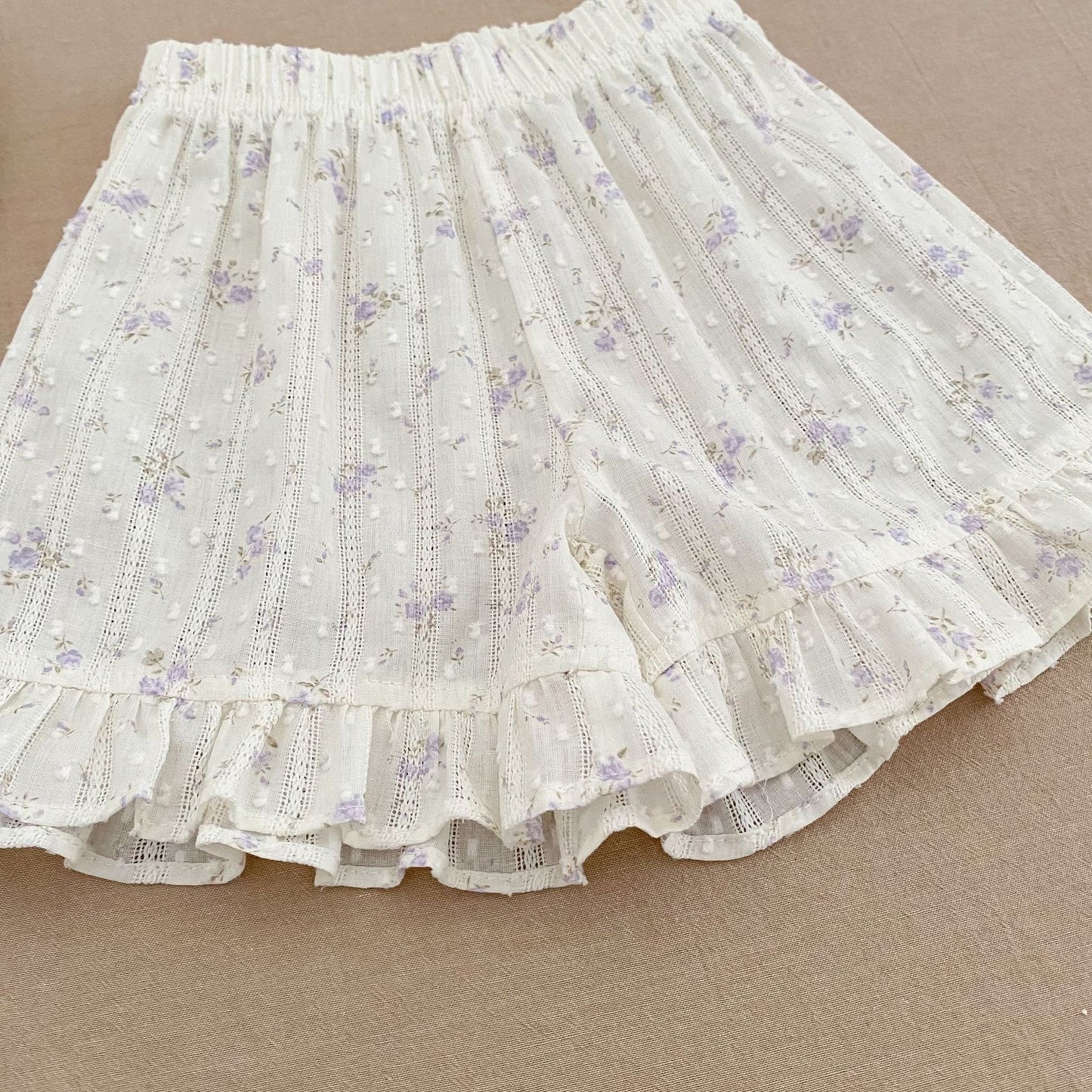 Preorder Infant Girls Sofia Swiss Dot Blouse & Shorts