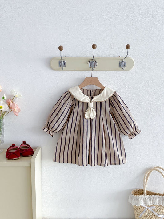 On Hand Lisette Striped Dress in 12-18 months