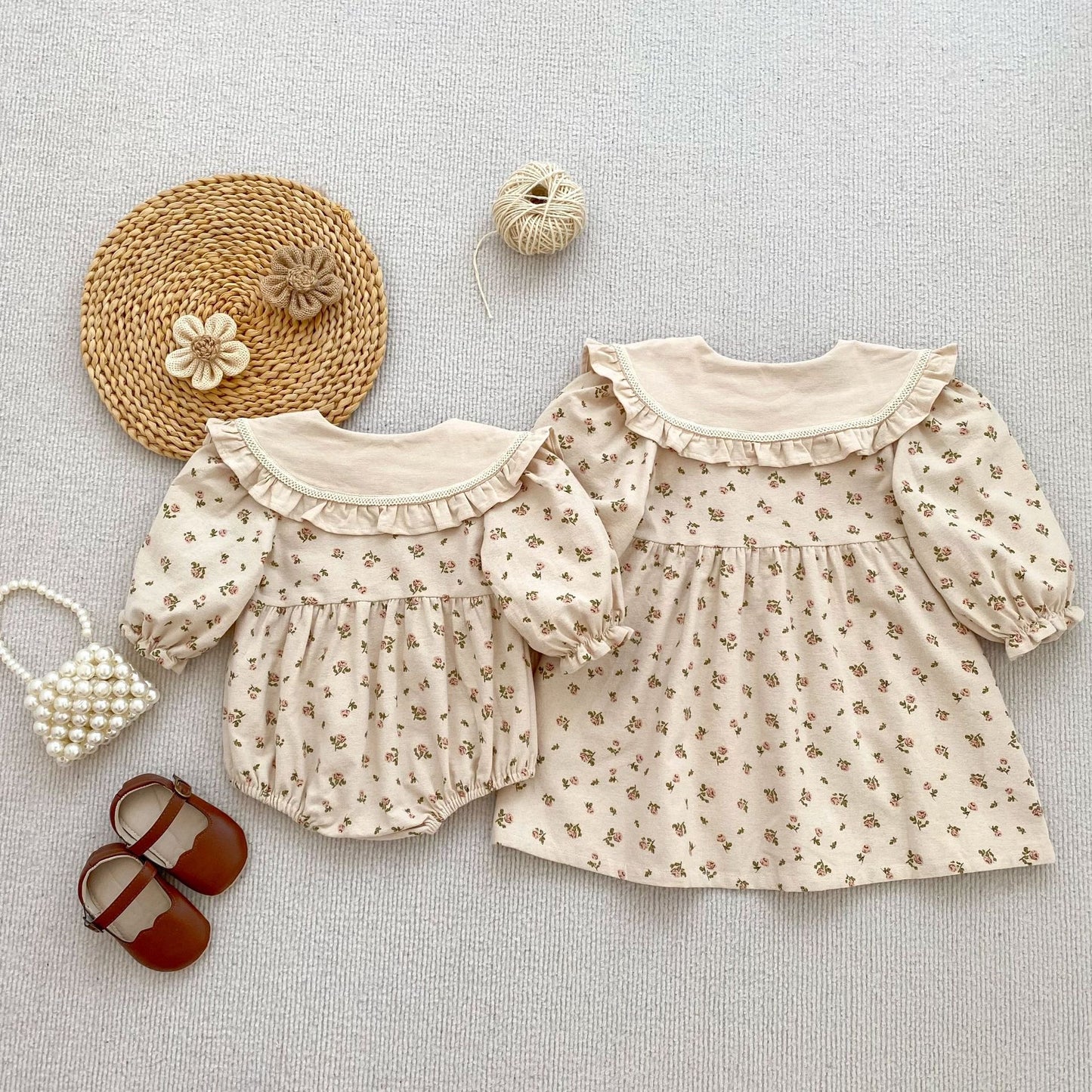 Preorder Twinning Lenny Romper or Dress