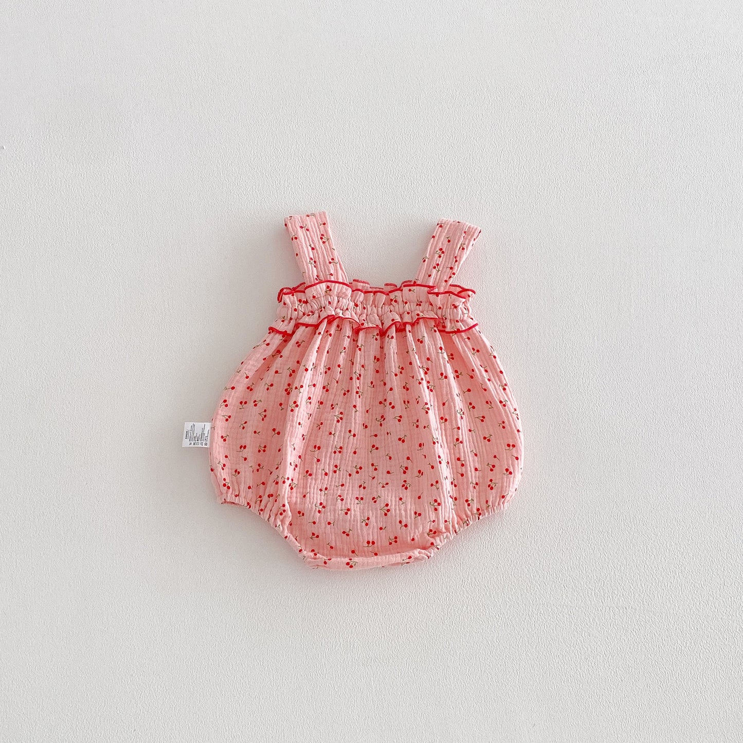 Preorder Infant Girls Azalea Strawberry Romper