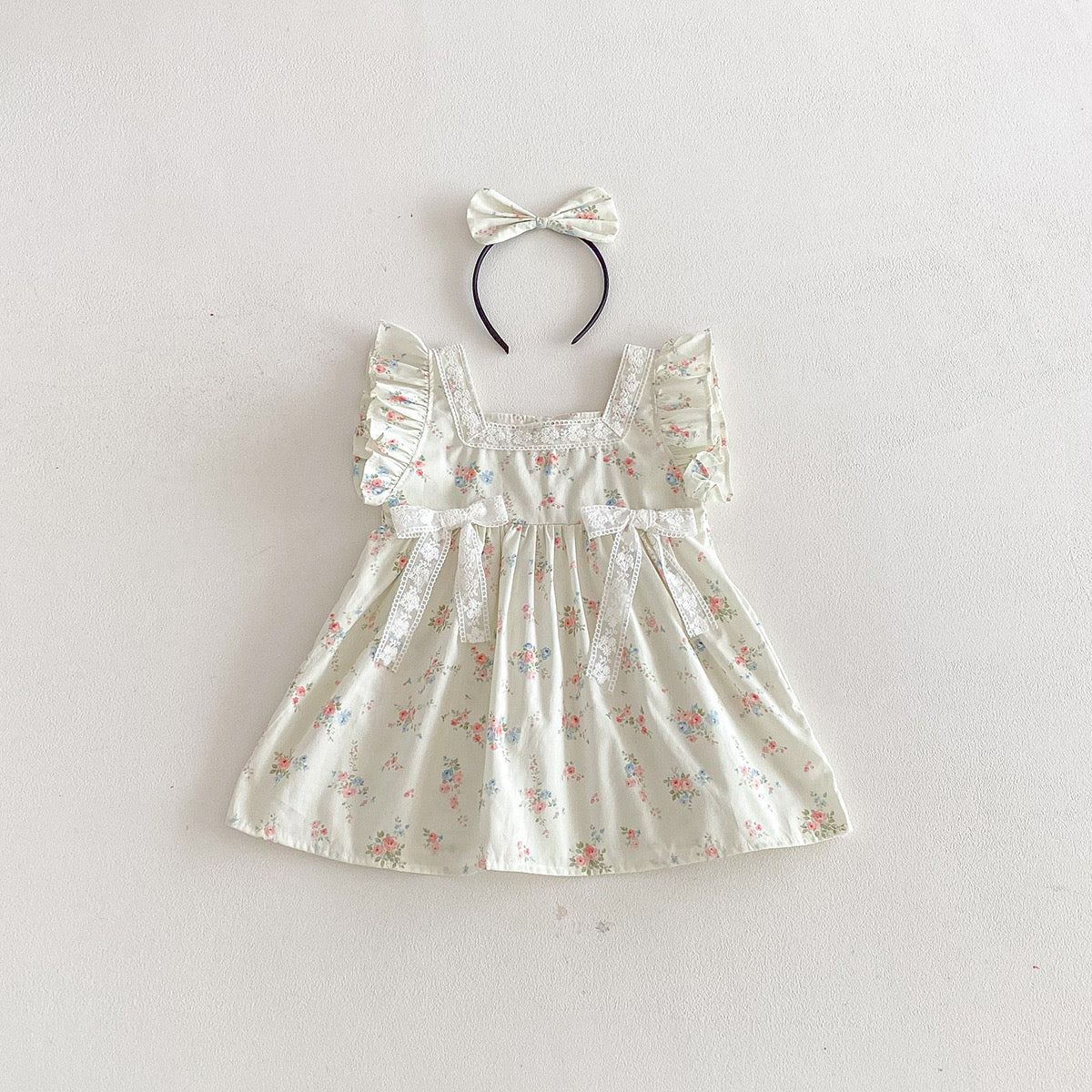 Preorder Twinning Imelda Romper or Dress with Headwear