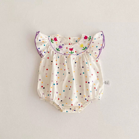 7.7 SALE for July Louise Ann Romper
