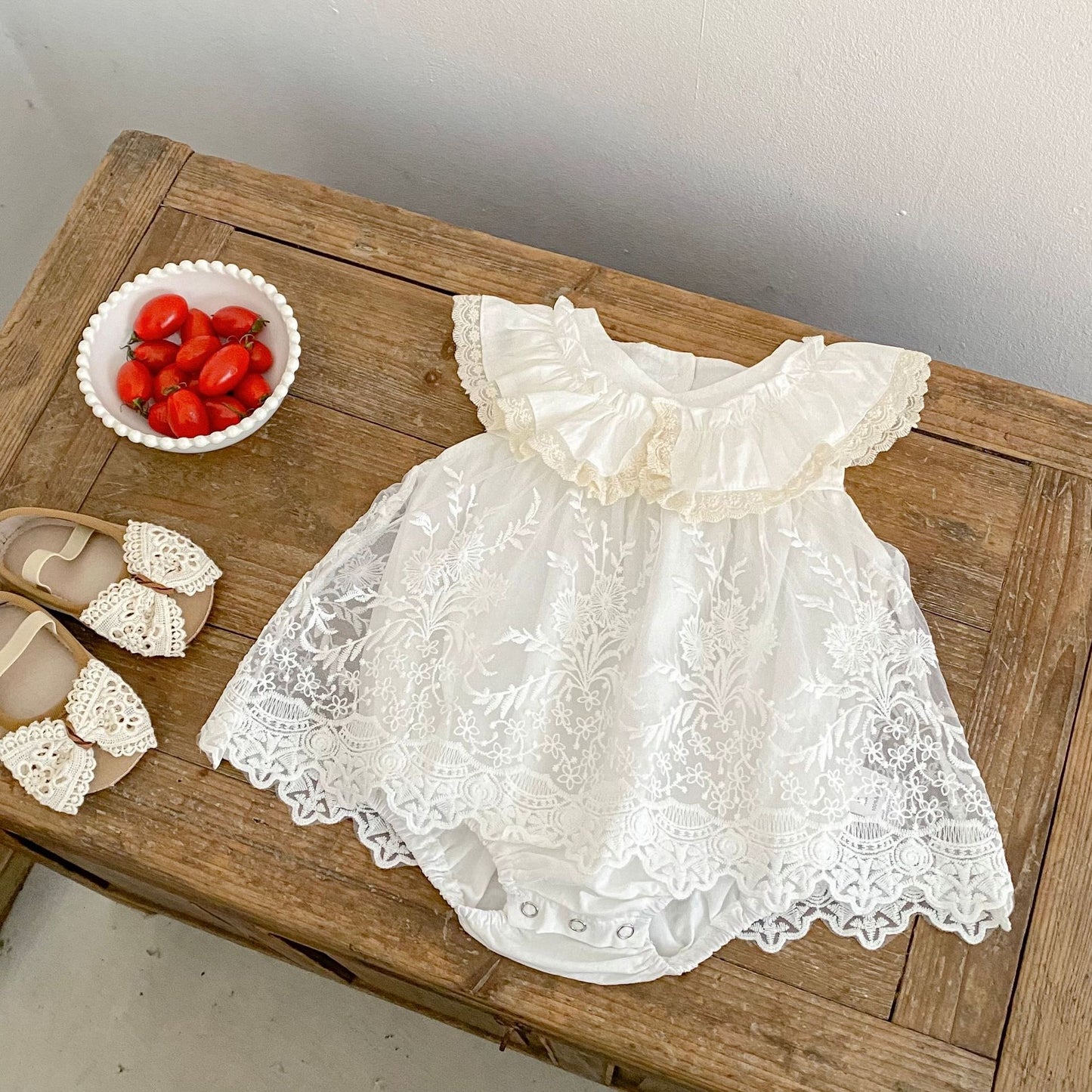 Preorder Infant Girls Freesia Romper