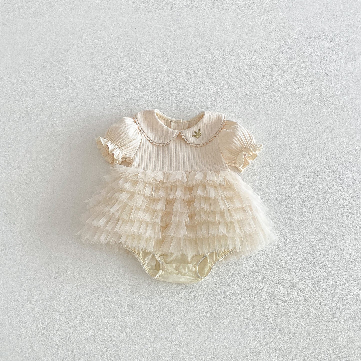Preorder Infant Girls Trixia Tiered Romper