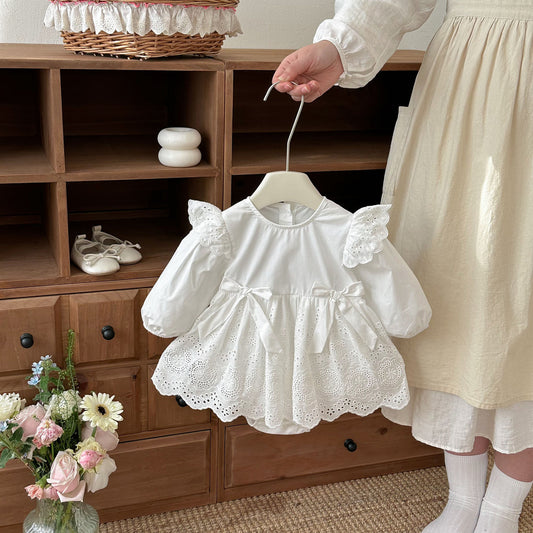 Preorder Cleo Christening Romper