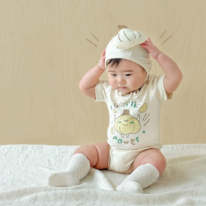 COSTUMES Garlic Romper & Hat