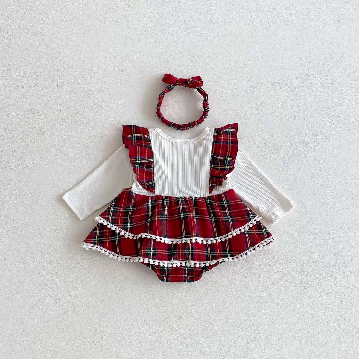 On Hand Nikki Romper & Headband in 3-6 months