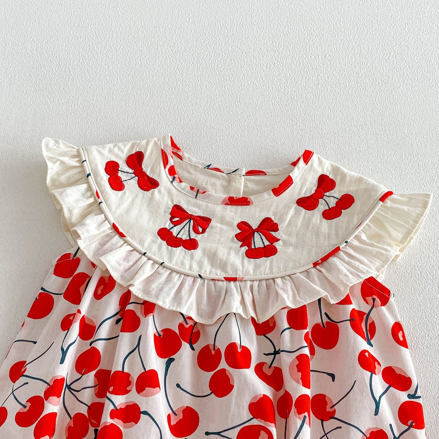 Preorder Infant Girls Cherries Romper