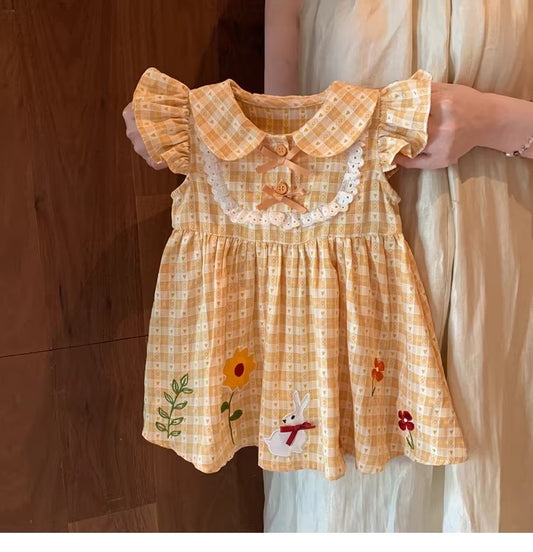 Pre Order Infant to Toddler Girls Susanna Rabbit Dress