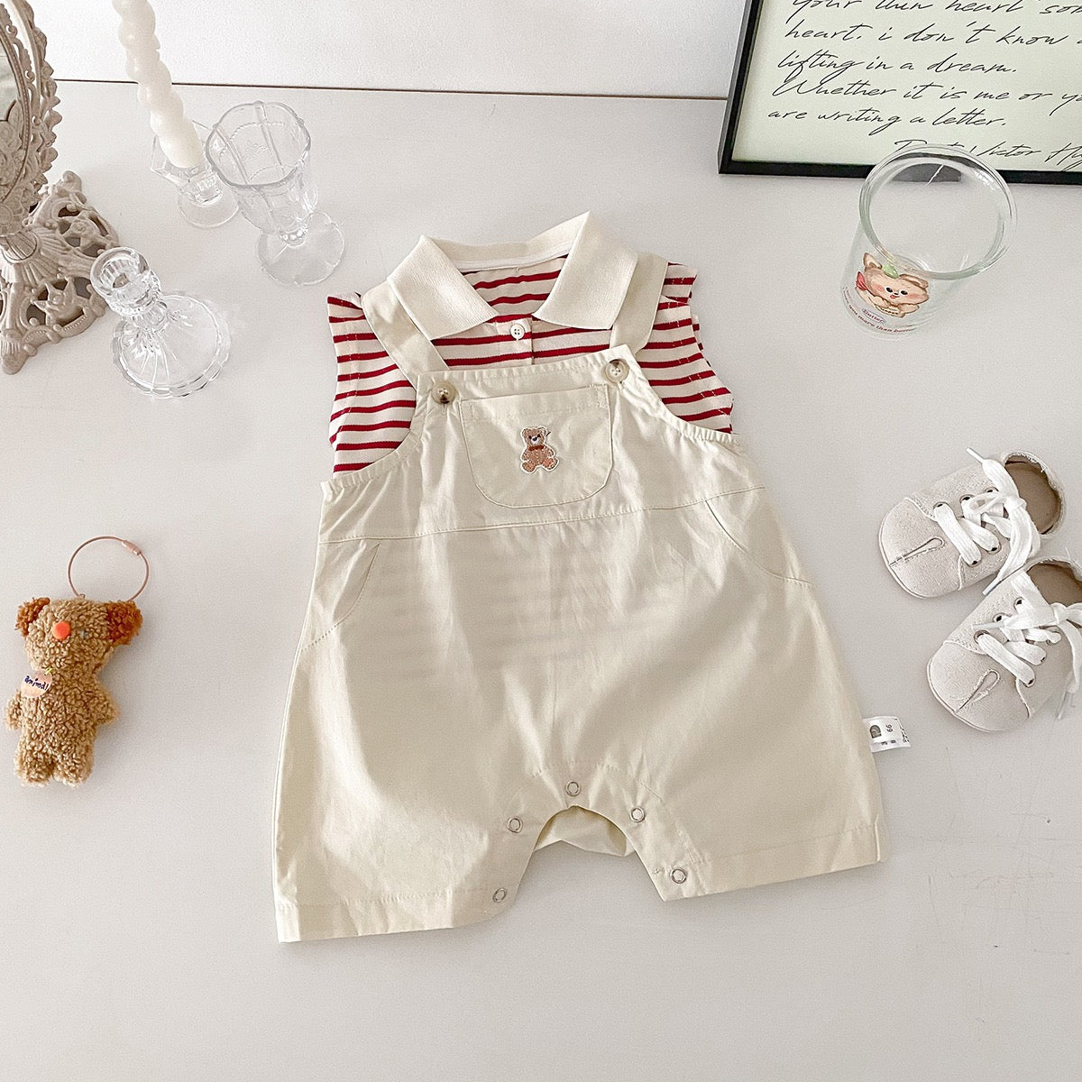 Preorder Infant Boys Kevin Inner and Overalls
