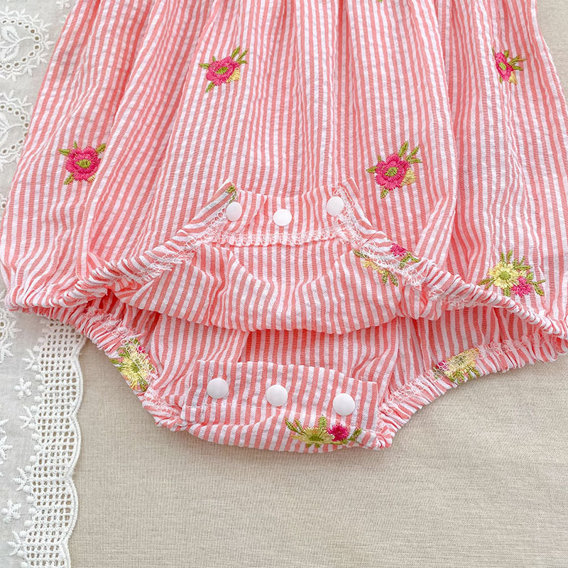 Preorder Twinning Ylla Pinstripes Romper or Dress