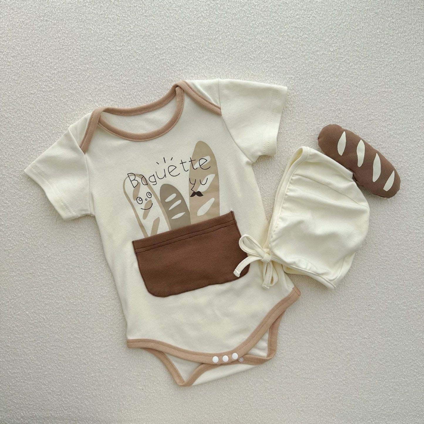 Preorder Halloween Baby Baguette Romper & Hat