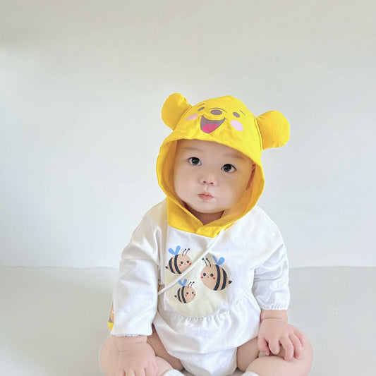 Preorder Baby Costume Winnie The Pooh Hooded Romper