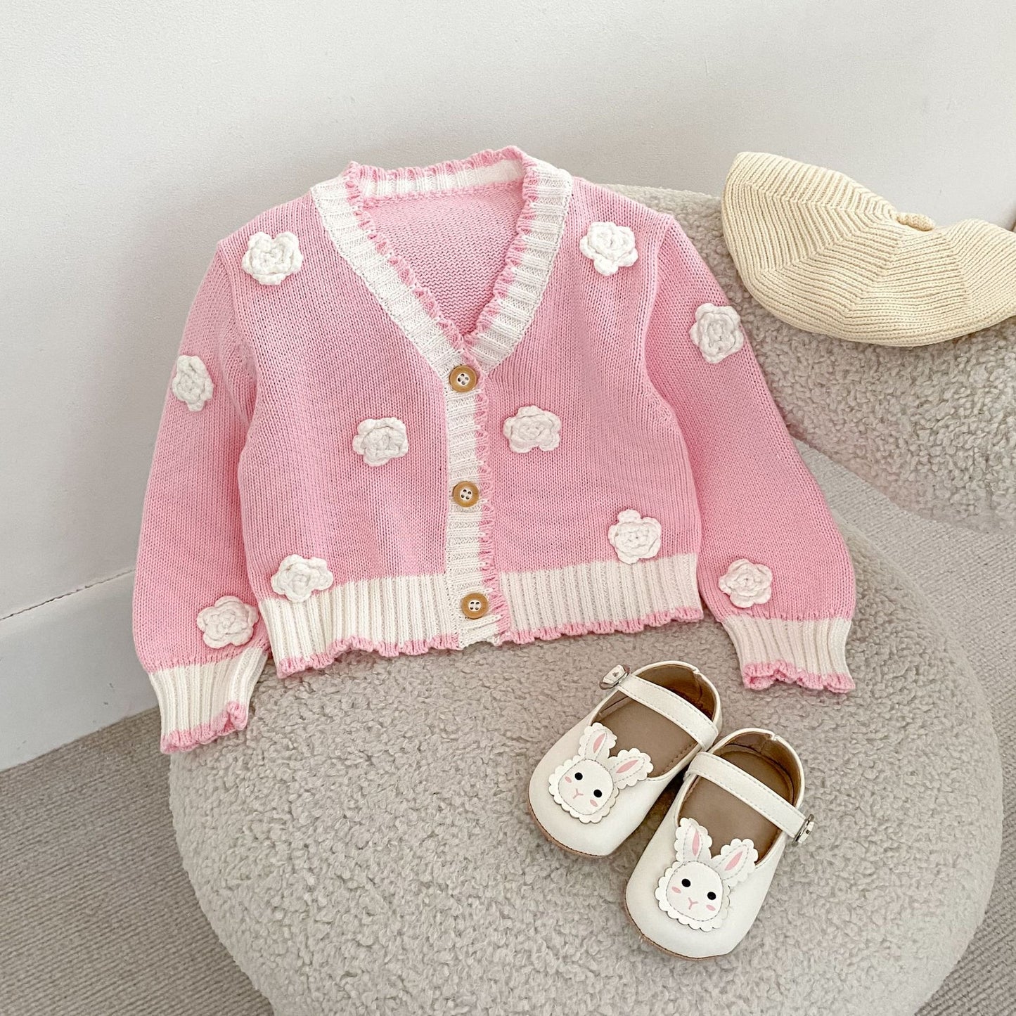 Preorder Infant Girls Timmy Knit Cardigan