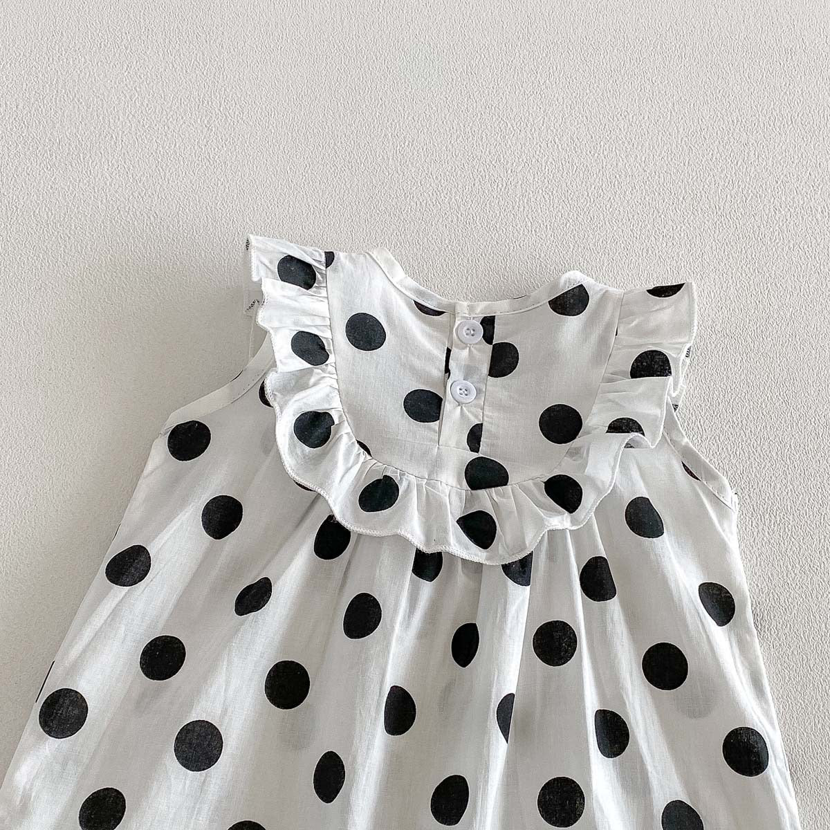 Preorder Infant Girls Jereme Polka Shortalls