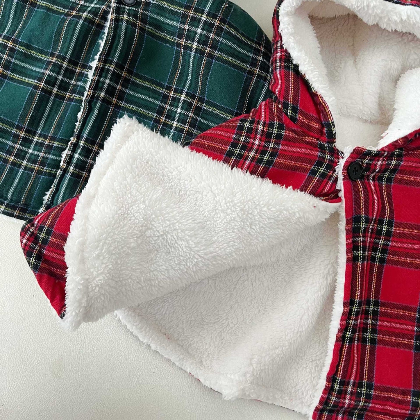 CHRISTMAS OOTD FOR PREORDER Joey Tartan Cloak