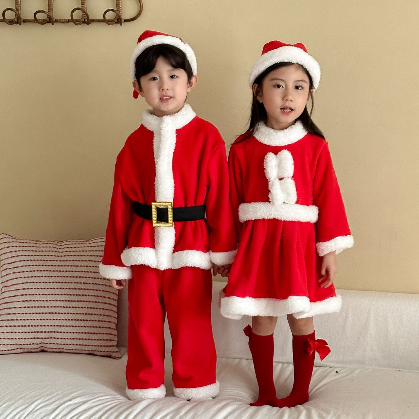 CHRISTMAS OOTD FOR PREORDER MR & MS Santa Outfit