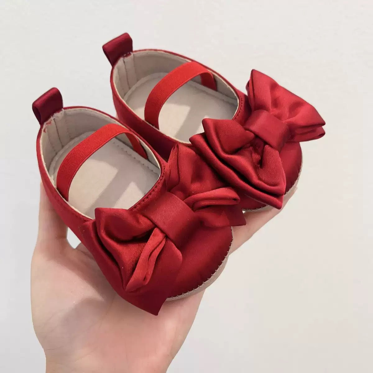 Preorder Serena Red Toes Baby Shoes