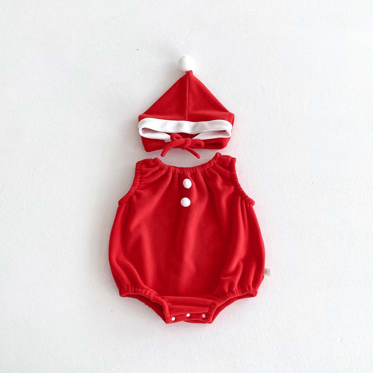 CHRISTMAS OOTD FOR PREORDER Noel Fleece Romper & Hat