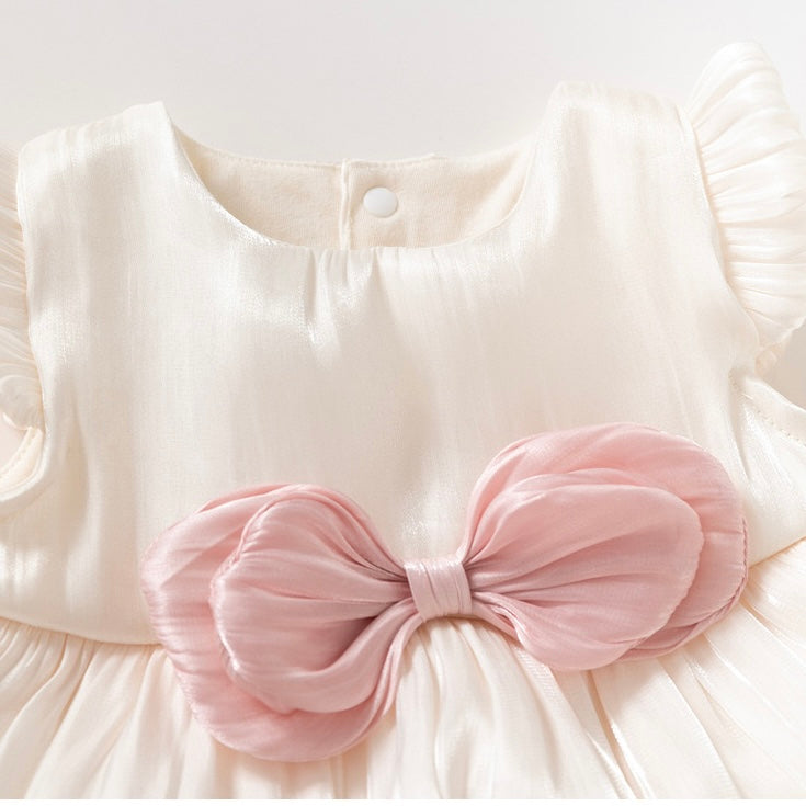 Preorder Infant Girls Micaela Romper with Newborn Size