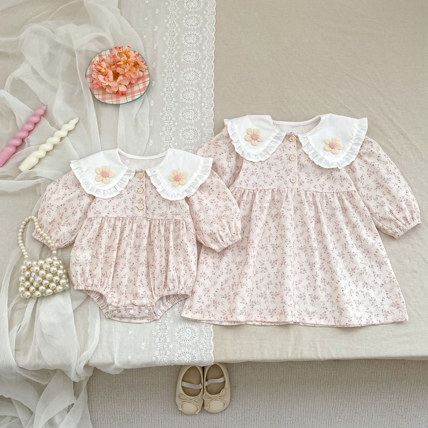 PREORDER TWINNING Marybeth Romper or Dress