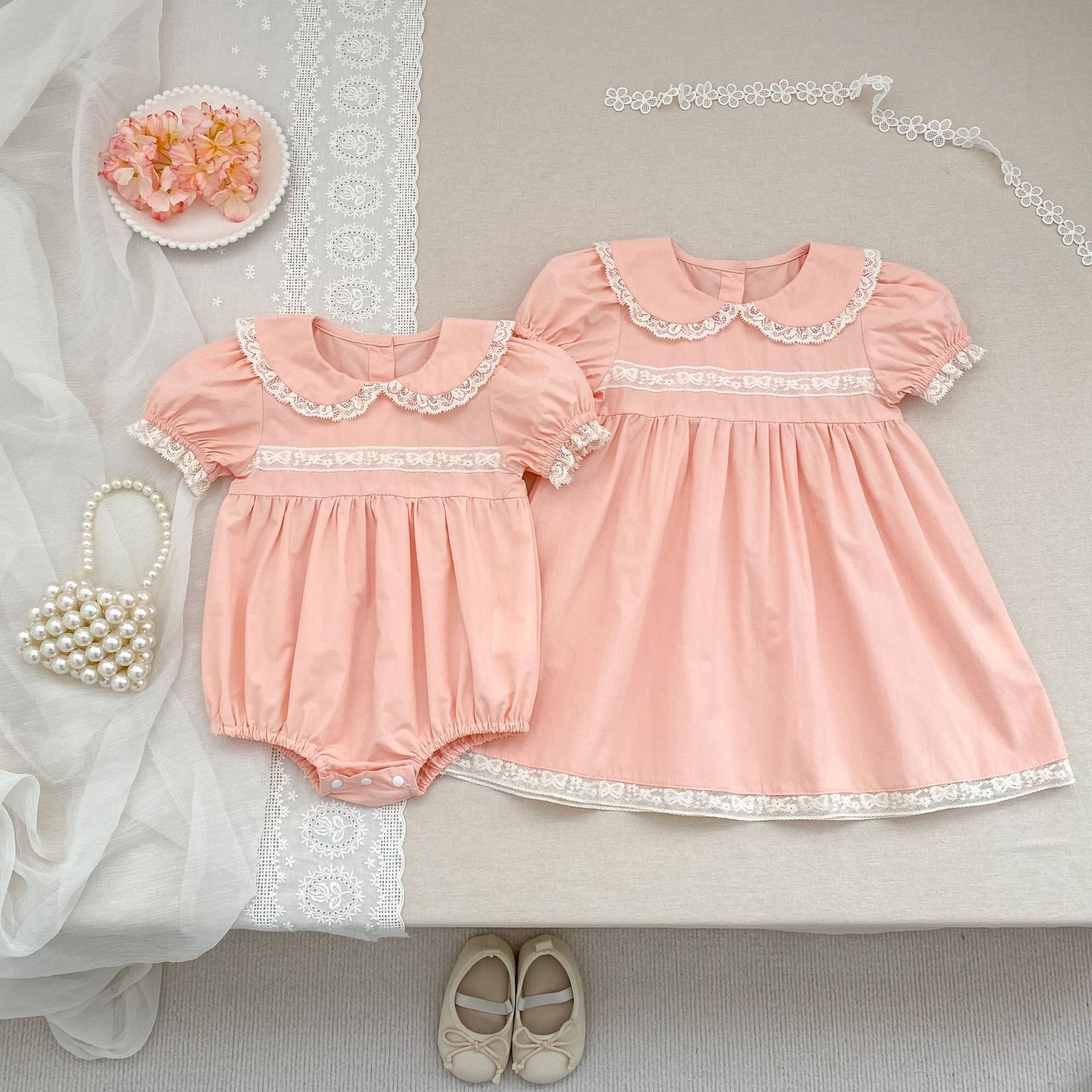 Preorder Twinning Nadine Romper or Dress