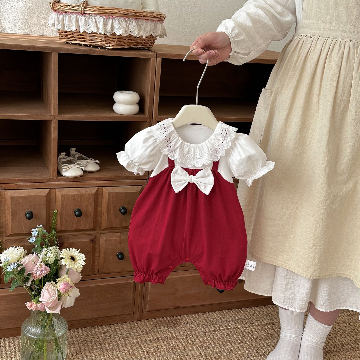 Preorder Infant Girls Jolie Shortalls