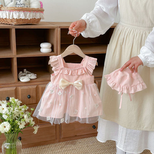 On Hand Lucinda Dress & Hat in 6-12 months